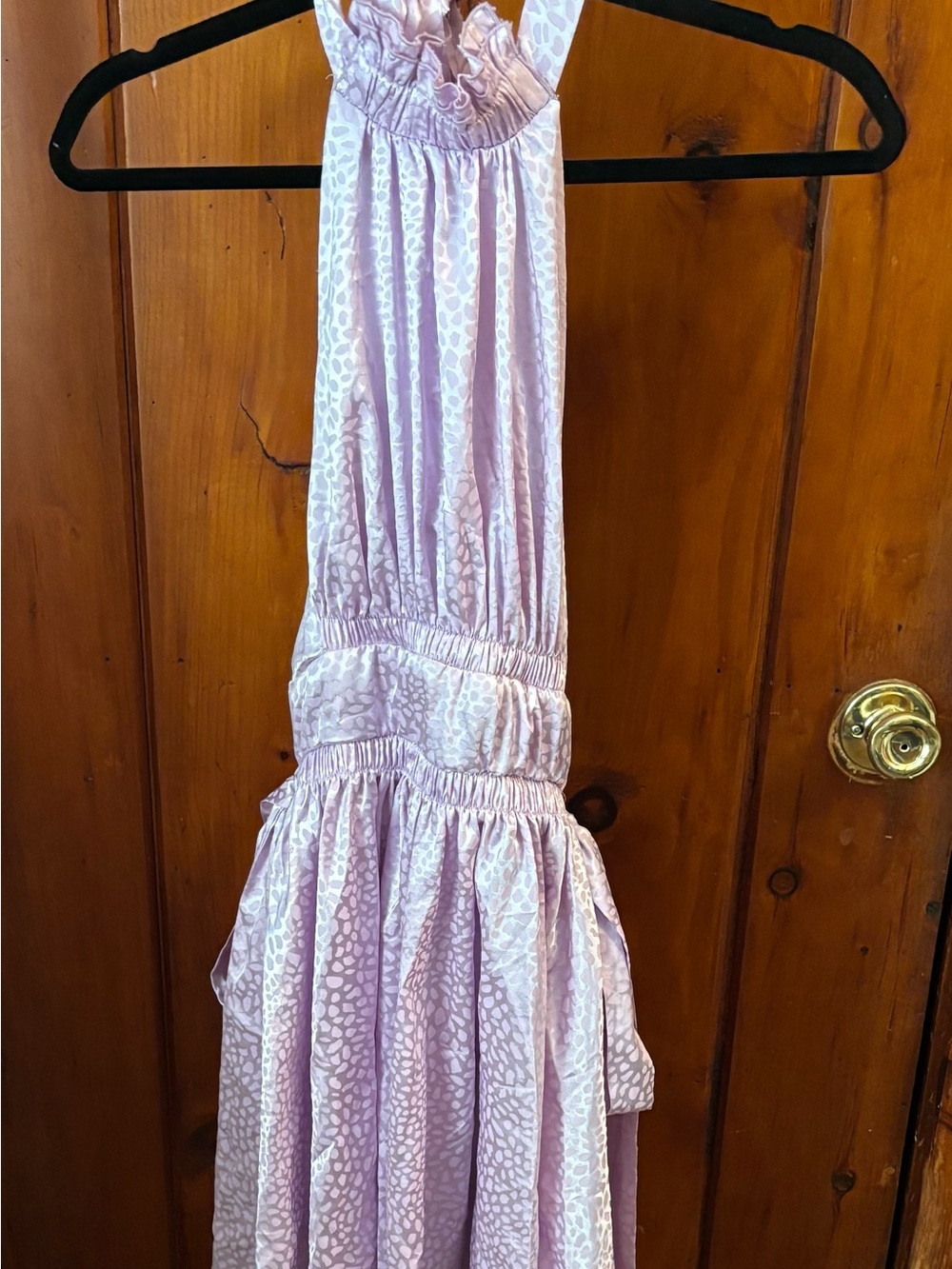 Lucy in the Sky Lilac Printed Mini Dress
